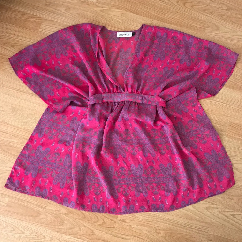 Veronica M Sheer Tunic Top